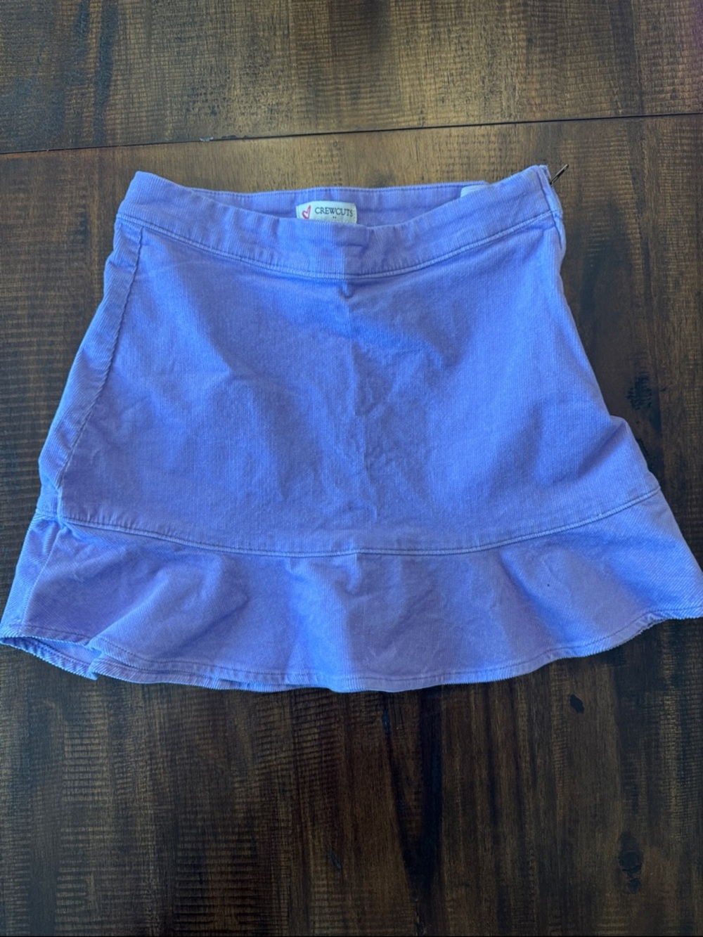 Crewcuts Girls Purple Corduroy Skirt